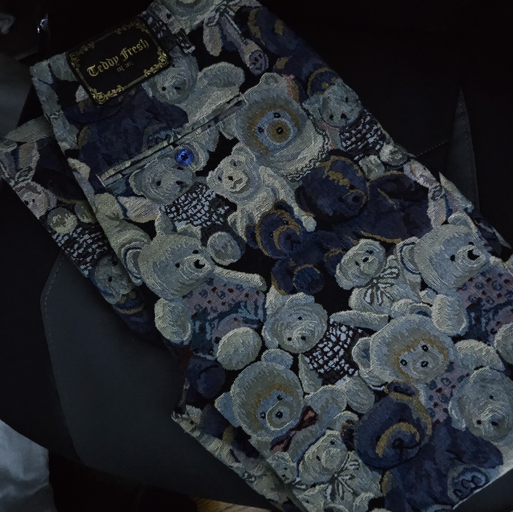 Teddy Fresh textured teddy pant